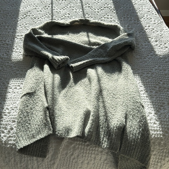 J Crew Long Grey Sweater - Picture 7 of 7